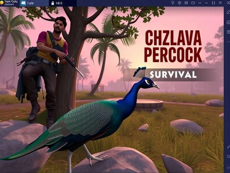 Experience the wild beauty of India in Indian Peacock Survival Indian Peacock Survival Game Screenshot